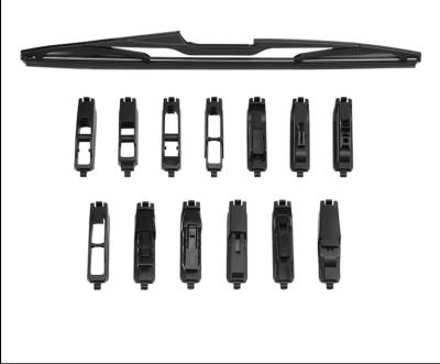 China Bendable Rear Windshield Wiper Replacement All Weather Universal Window Wipers zu verkaufen