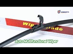 black 32 inch auto multifunctional wiper original mold fitting universal wiper blades