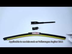 Carefully Designed Car Wiper Blades Exceptional Service Life for Variety of Colors and Styles