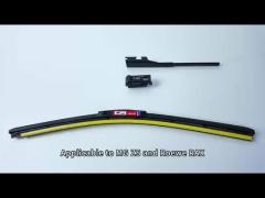 Flexibility 18 Inch Silicone Wiper Blades Customizable Silicone Rear Wiper Blade