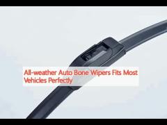 All-weather Auto Bone Wipers Fits Most Vehicles Perfectly