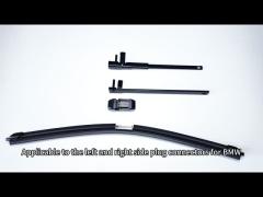 All Weather Silicone Car Wiper Blades Frameless Wiper Blade Replacement