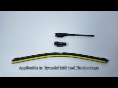 Easy Install Silicone Windscreen Wipers Flexibility Windscreen Wipers Replacement