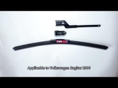 High Density Rain Rear Windshield Wiper Frameless Rear Windscreen Wiper Replacement