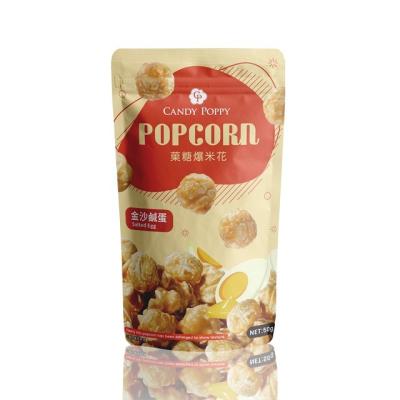 China Trans-Fat Free Top Quality Trans-Fat Free Special Flavor Air Popped Salted Egg Popcorn For Sale for sale