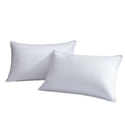 China Hot Selling Single Packing Hypoallergenic Pillow Antistatic White Polyester Filling Kissen for sale