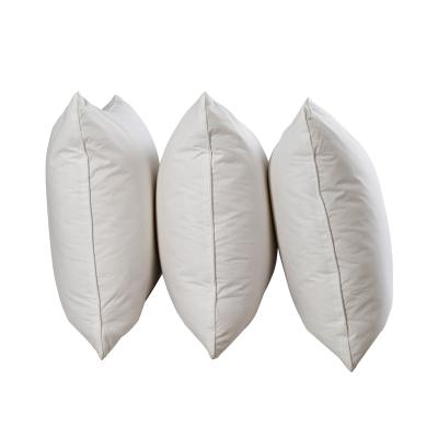 China Anti-Static Superior Hotel 5 Star Hotel Pillows Inner Natural Goose Down Feather Filling for sale