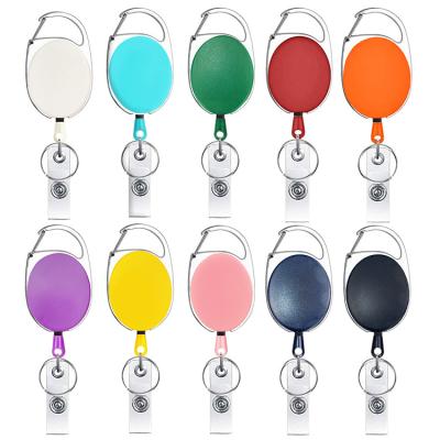 China Wholesale Custom Plastic Retractable Metal Carabiner Retractable Key Chain Retractable Key Chain for sale