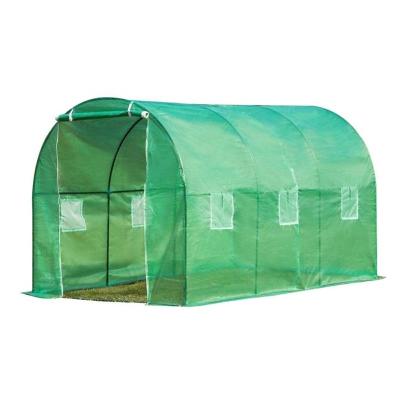 China Stable Structure Poly Tunnel Greenhouse For Sale Agriculture Vegetables Multi-span Glass Greenhouse for sale