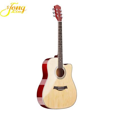 China Basswood Professional Factory Chinese Acoustic Guitar for sale