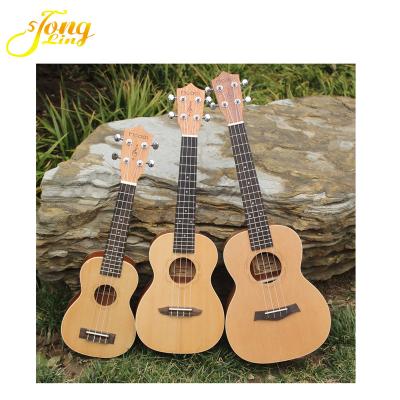 China 23 Inch Handcrafted Concert Sapele Engraving Ukelele for sale