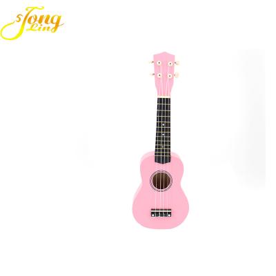 China 21 Inch Pink Ukulele Student Fashion Tongling Music Cheap Music Ukulele For Sale for sale