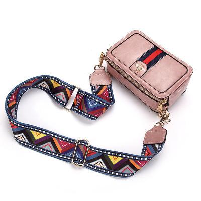 China Fashion Contrast Color Leather Cross - Body Bags For Women Travel Handbag Fashion Shoulder Messenger Bag Ladies Cross Single Body Bag 2020 for sale