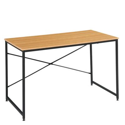 China American industrial design office furniture desk small office study volume MDF single edge computer table for sale