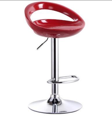 China Modern Modern ABS Swivel Counter High Bar Chair Stool For Bar Table for sale