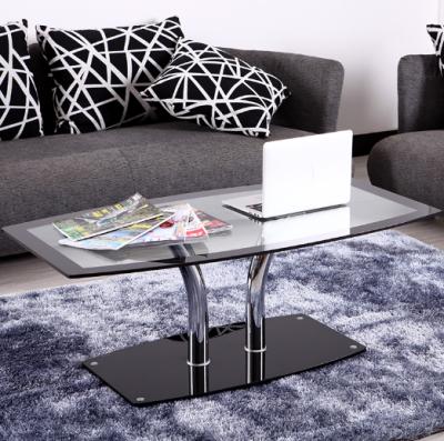 China Multiple sizes are available Modern Multifunctional Table Single Corner Coffee Table Tempered Glass for sale