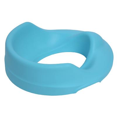 China Eco-Friendly Bathroom Baby Toilet Seat For Child Potty Training Soft PU Material for sale