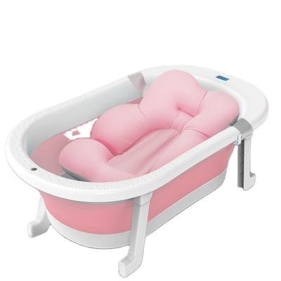 Chine Tuyaux de bain pour bébés pliables en PP TPE écologique rose bleu taille ouverte 79*21cm à vendre