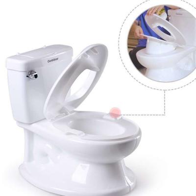 China Customizable White Print Baby Training Potty Toilet with EN71 Test for Infant Toilet Training for sale