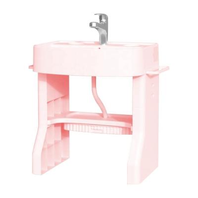 China OEM ODM Acceptable CPC 2023 Style Emulation Hand Wash Stand For Children Baby Wash Basin for sale