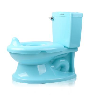 Cina Puttana di addestramento per bambini in plastica blu EN71 Test approvato Puro Color Toliet Trainer per sedile per bambini. in vendita