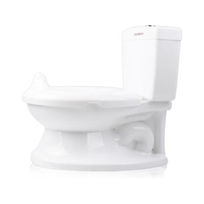 China Baby Potty Toilet with Handle Button Training Seat for Kids Toilet Training for sale