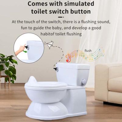 China Lightweight Simulation Children Toilet Plastic Preschool Baby Potty Training Toilet Kids Potty for sale