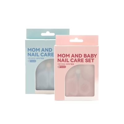 China Baby Mom Supplies New Born Healthcare Nursery Boy Girl and Grooming Kit Nail Safety Manicure Care Kit for sale