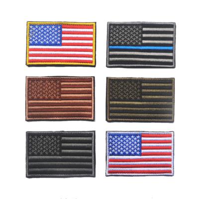 China 3D Flag Custom Patch American Flag USA Patches Pocket Tactical Military Patch for sale