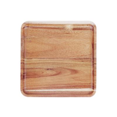 China High Quality Home Cheap Natural Wooden Tea Bread Coffee Vintage Hotel Restaurant Wooden Serving Tray for sale