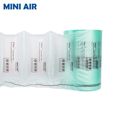 China MINI AIR FILLER Factory Price 20*10cm Compostable Air Cushion Pillow Film Roll for sale