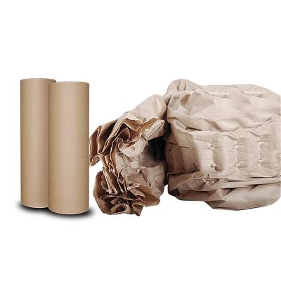 China 100% Recyclable PaperEZ Brown 350m Layer Wrap Rolls Kraft Paper Cushion Packaging for sale