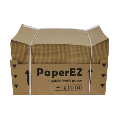 China Recycled Materials Ameson 100% Fill Paper Cushion Biodegradable Zero Fill Material For Smartfill Machine for sale