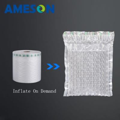 China Ameosn Shockproof JifBag Inflate Poly Bubble Mailer Custom Film Roll for sale