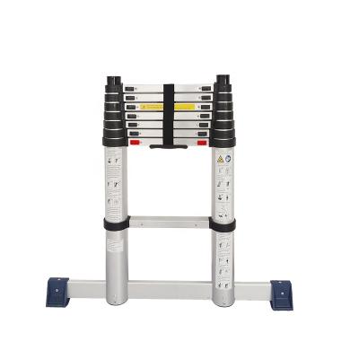 China Deliladder 2.6m EN131-6 aluminum folding ladders: 2019 telescopic ladder for sale