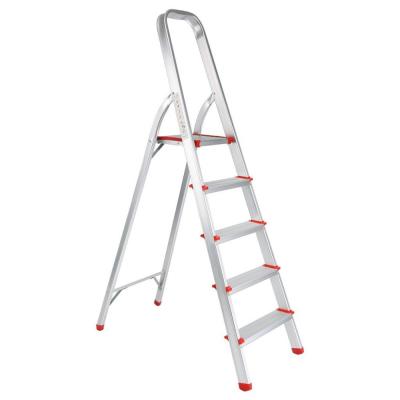 China Deliladder Folding Ladders 3.4.5.6 .7.8 Household Aluminum Step Ladder for sale