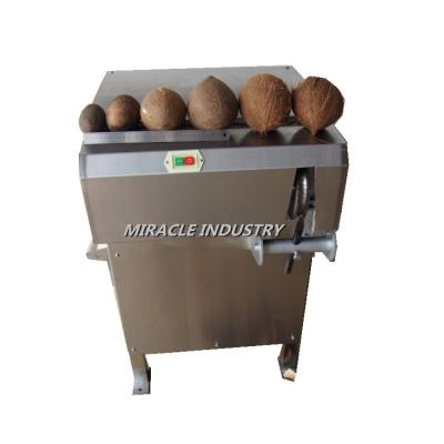 China High Efficiency Industry Coconut Plant Equipment Coconut Shell Removing Machine for sale