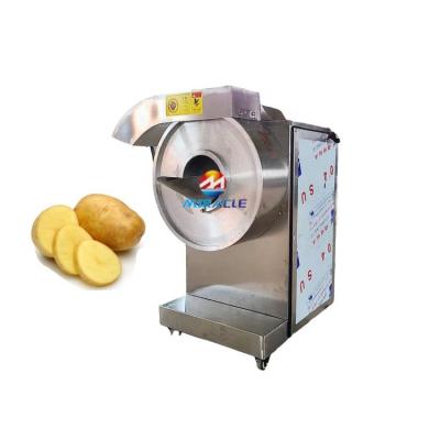 China Meat Processing Plants Automatic Potato Chips Cutting Machine Potato Chips Making Line for sale