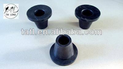 China Non Spill Waterproof Black Rubber Stopper Hole Plugs for sale