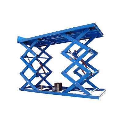 China Hotels Motor Platform Electric Lift Tables, 1Ton 2Ton 4 Ton Small MiNi Hydraulic Scissor Lift Table for sale