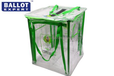 China Flexible Material Collapsible Ballot Box 45W x 45D x 60H For Election for sale