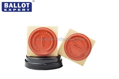 China Color Fast Refill Ink Rubber Stamps With Pad Different Colors Shapes for sale