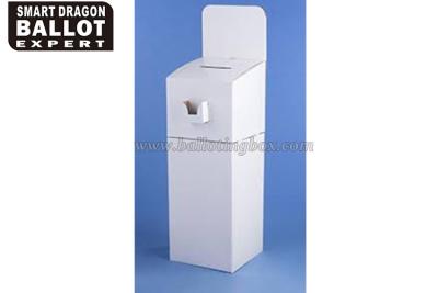 China Silk screen Large cardboard suggestion box / registration boxes cardboard customized for sale