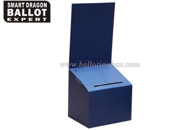 China Custom Made Cardboard Ballot Box with Removable Header / cardboard collection boxes for sale