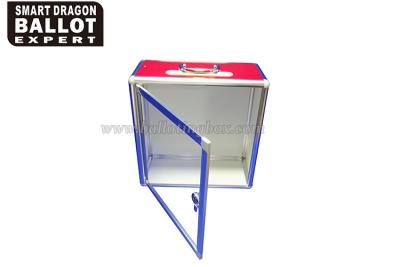 China Customized Size High Clear Acrylic Ballot Box , Clear Suggestion Box With Lock for sale