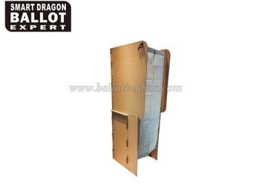 China Cardboard Polling Booths Customizable Polling Station For Voter for sale