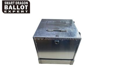 China Beautiful Metal Donation Box , Fund Raising Box SE-BXM005 Model Number for sale