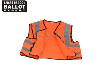 China SE-VCV020 Safety Vest Security Custom Reflective Jackets With Knitted Fabric Material for sale