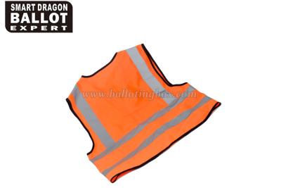 China Breathable Reflective Safety Vest Size Customized / Safety Jackets For Construction for sale