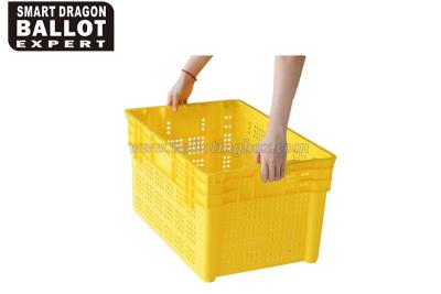 China Recyclable Big Capacity Plastic Storage Box For Agriculture , Food , Superm for sale